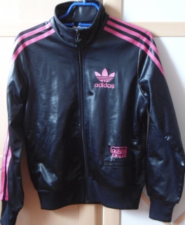 Adidas - ADIDAS ORIGINALS Damen Trainingsjacke CHILE 62 36 schwarz pink  glänzend wie NEU! :: Kleiderkorb.de