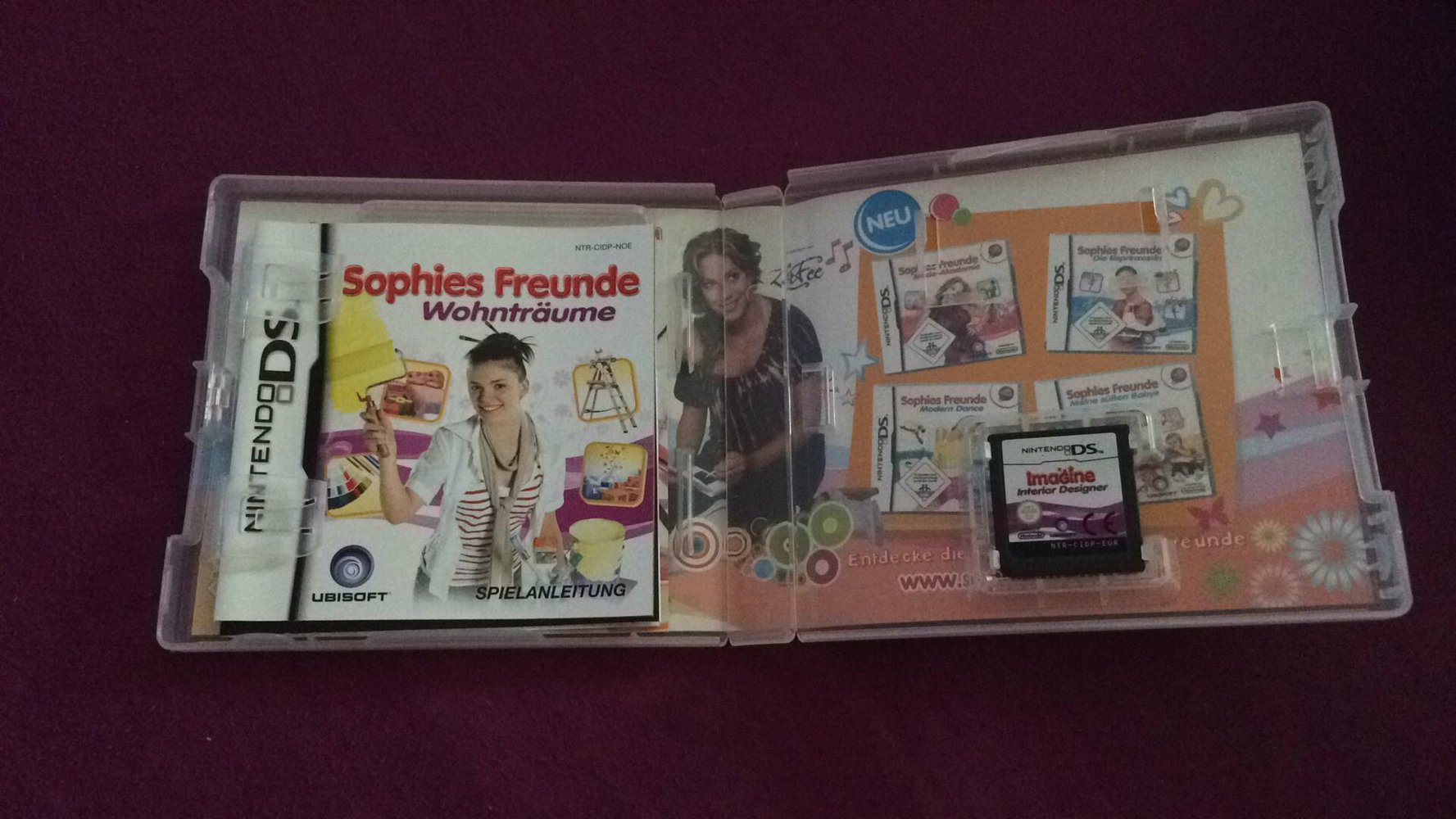 Sophies Freunde Wohnräume Nintendo spiel 