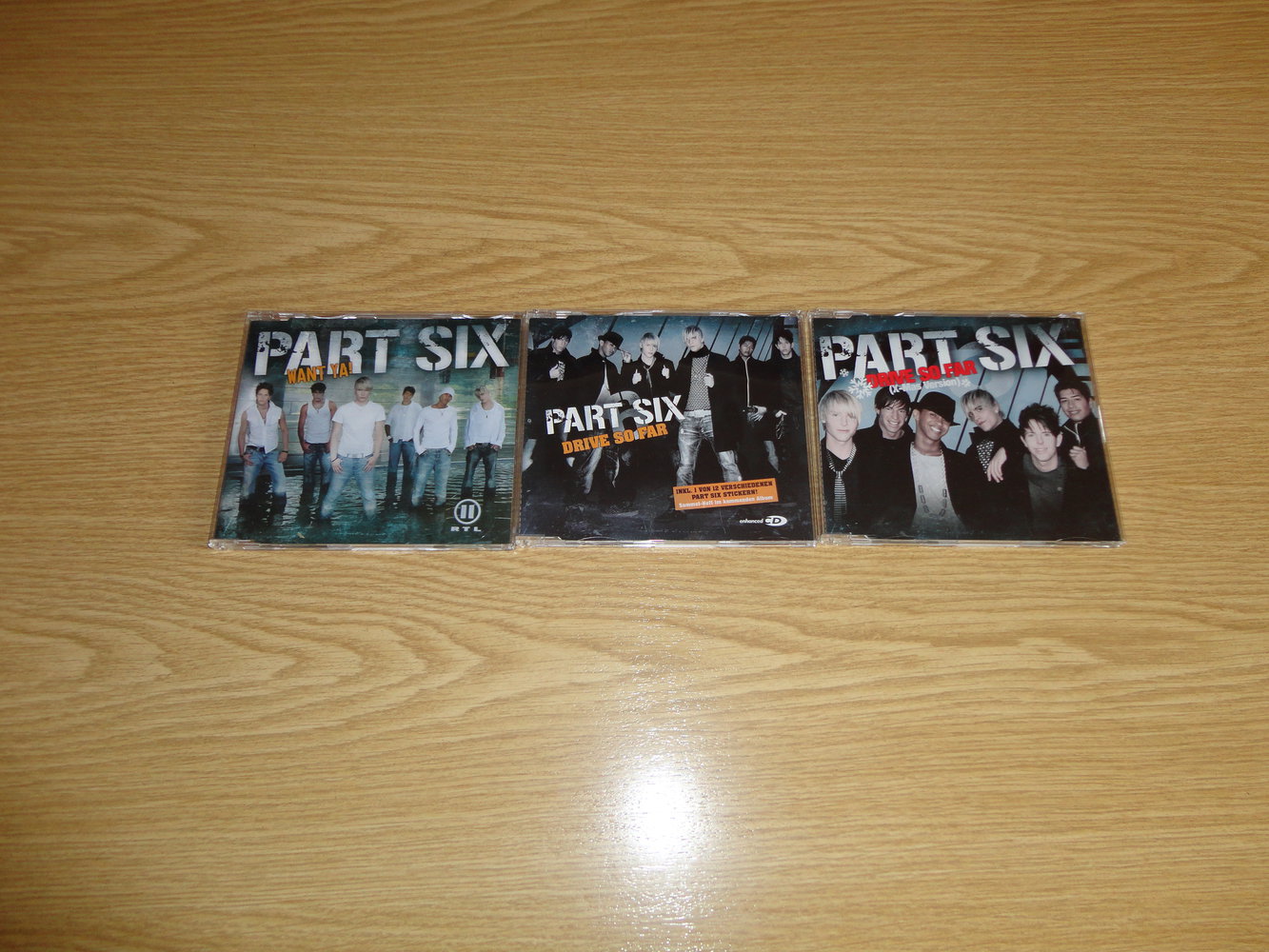 CDs Ashley Tisdale US5 Backstreet Boys Dr. Stay Dry Part Six