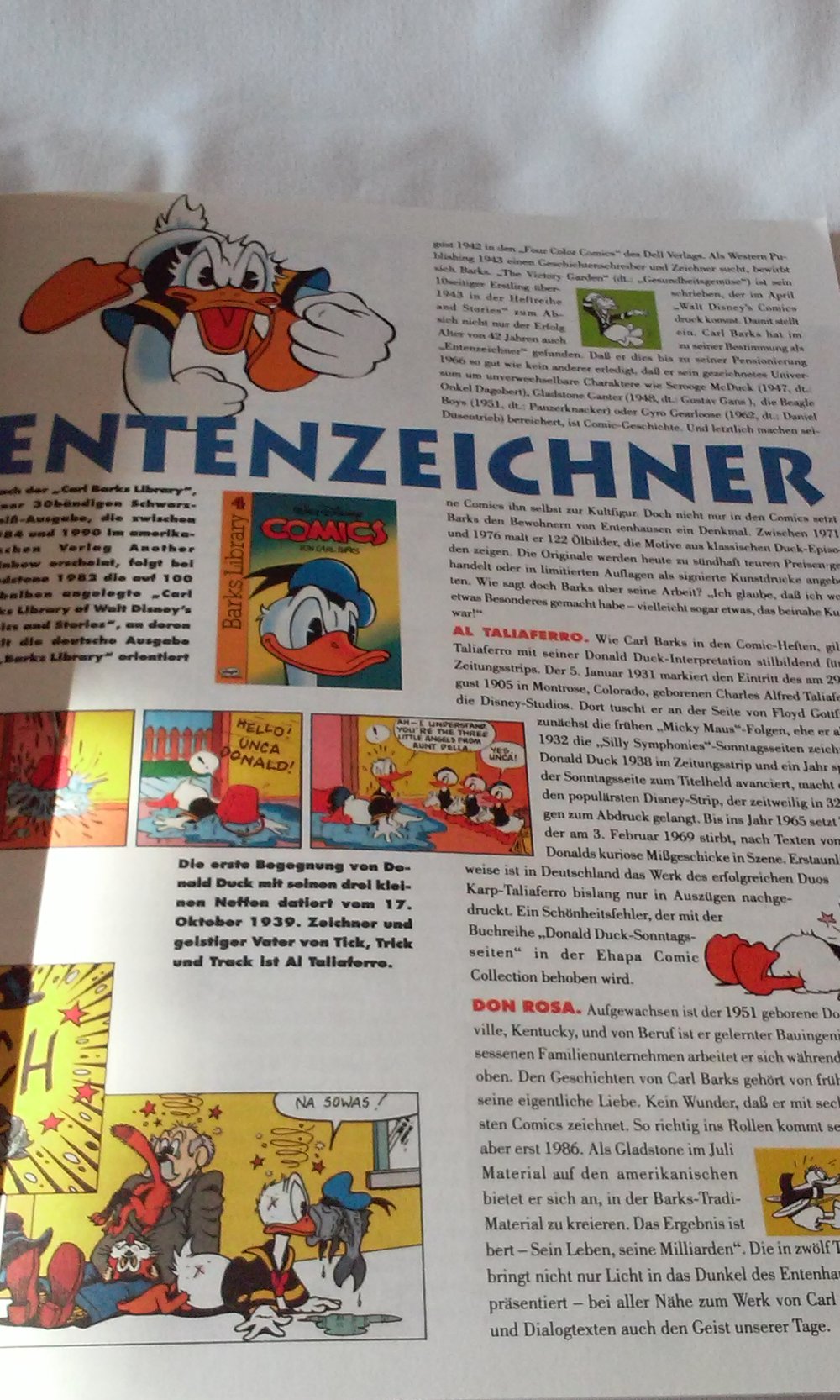 60 Jahre Donald Duck Comic 1.Auflage