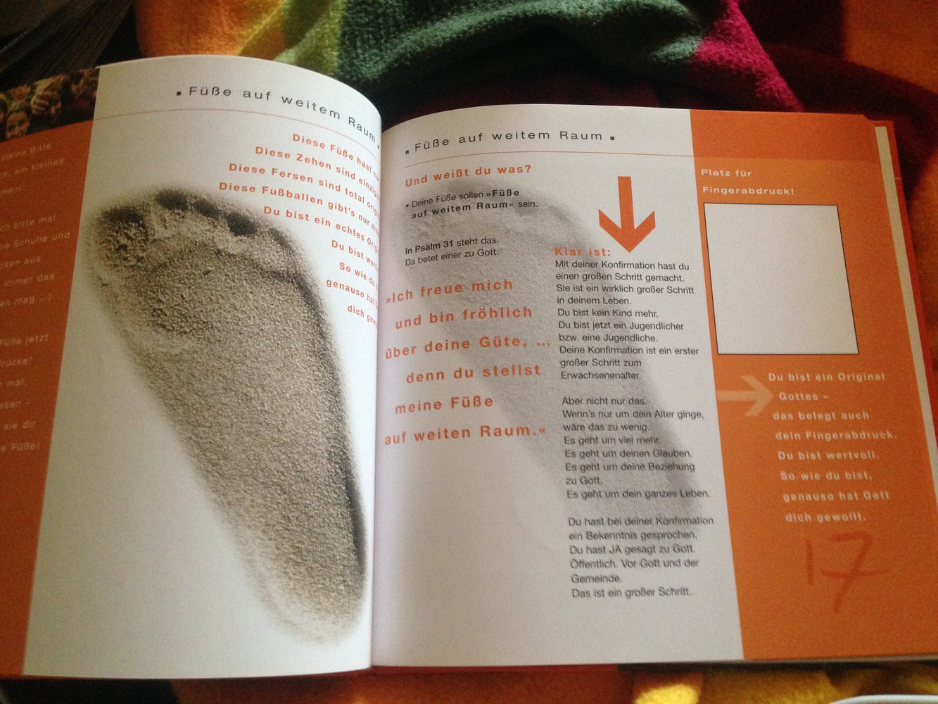 Konfirmationsalbum. Gott geht mit