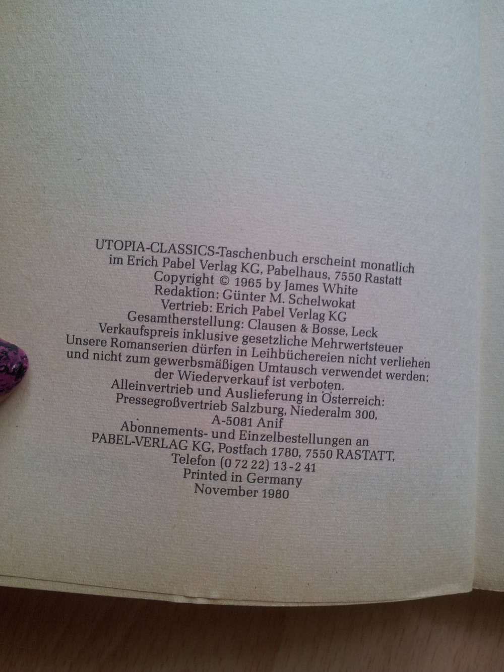  Utopia classics - Gefängnis im All - James White 
