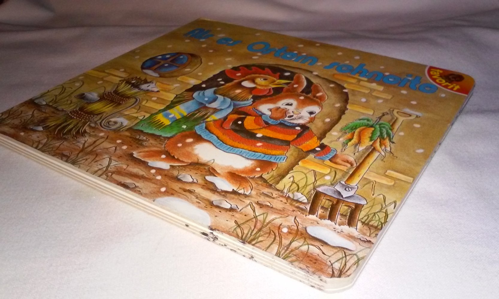 Als es Ostern schneite  Osterhasen Kinderbuch Pappbilderbuch