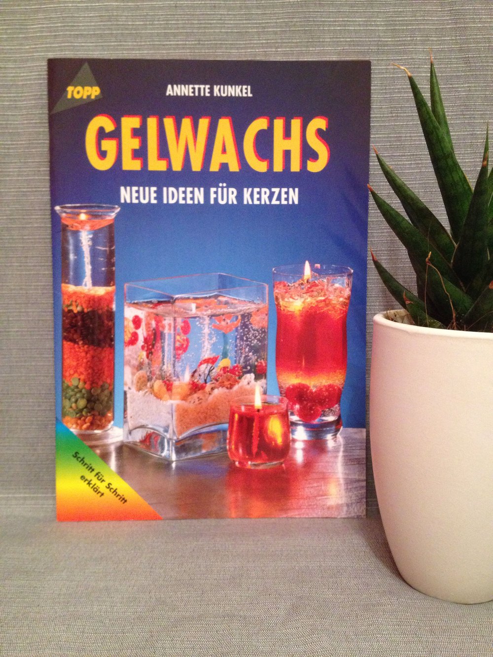 Gelwachs neue Ideen für Kerzen 