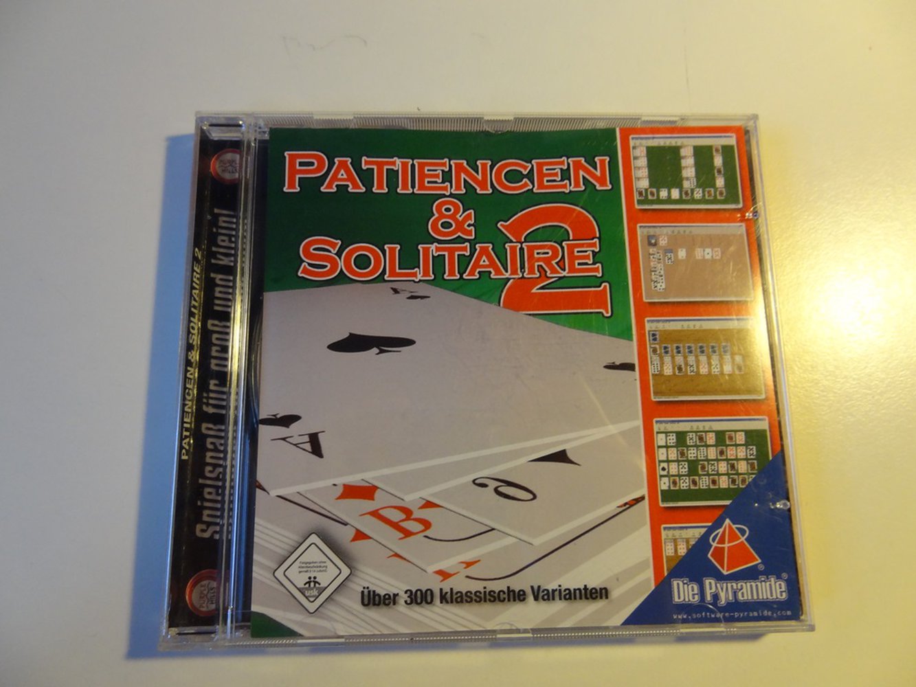 Patiencen & Solitaire 2 PC CD-ROM Spiel Computerspiel