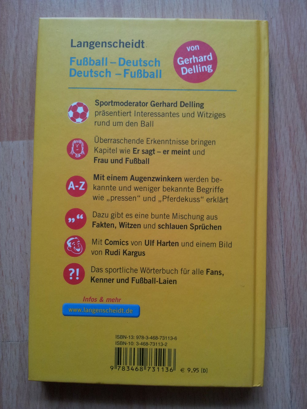 Langenscheidt  Fußball - Deutsch, Deutsch - Fußball NEU 