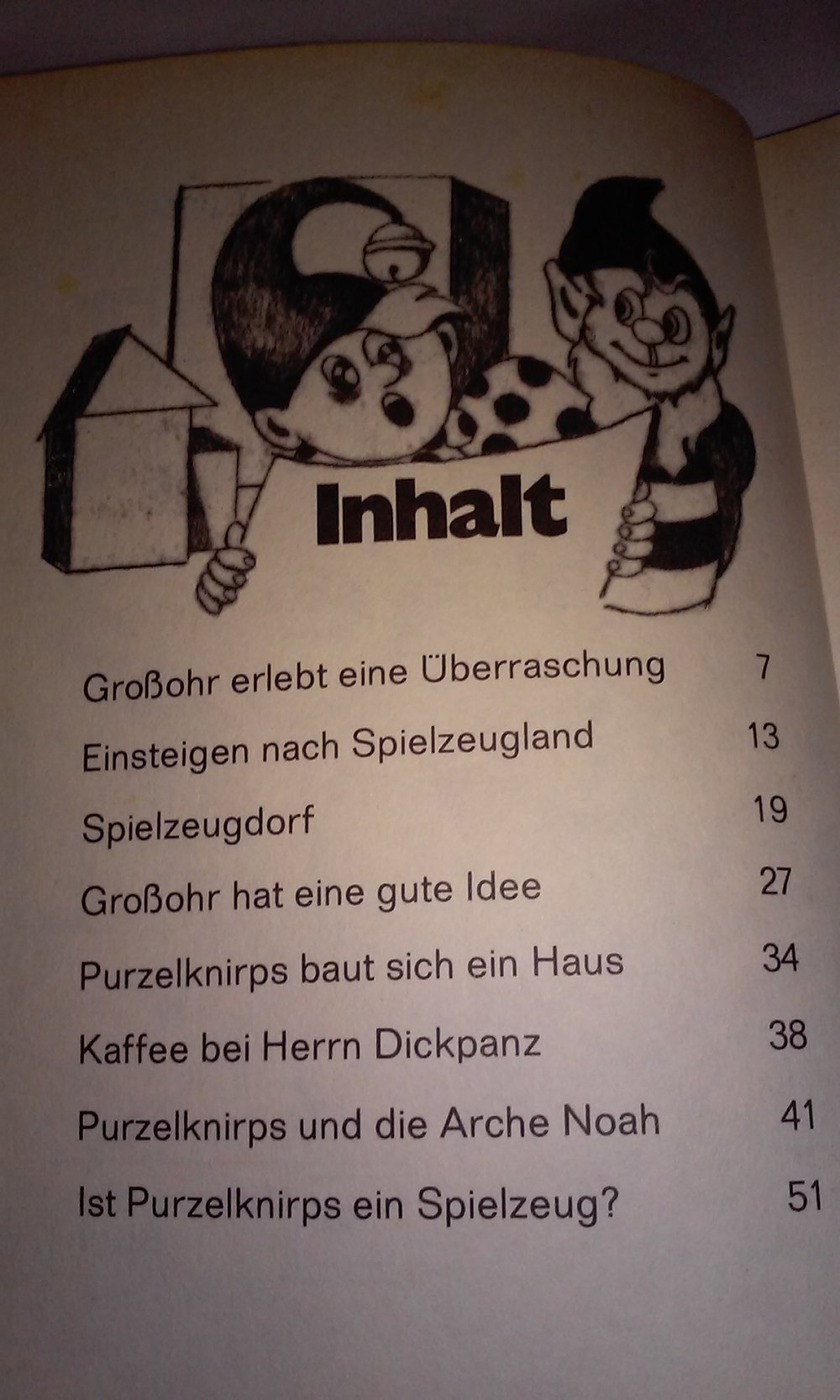  Purzelknirps entdeckt das Spielzeugland  Schneiderbuch  Sammlerstück antik