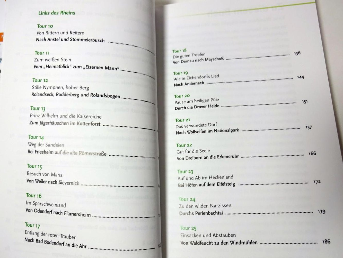 Tippeltouren. 25 neue Wanderungen rechts und links des Rheins