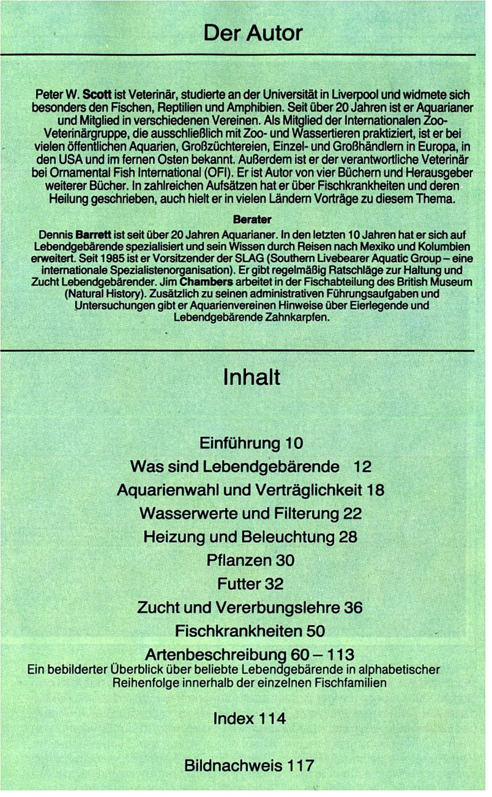 Lebendgebärende Fische - Pflege und Zucht