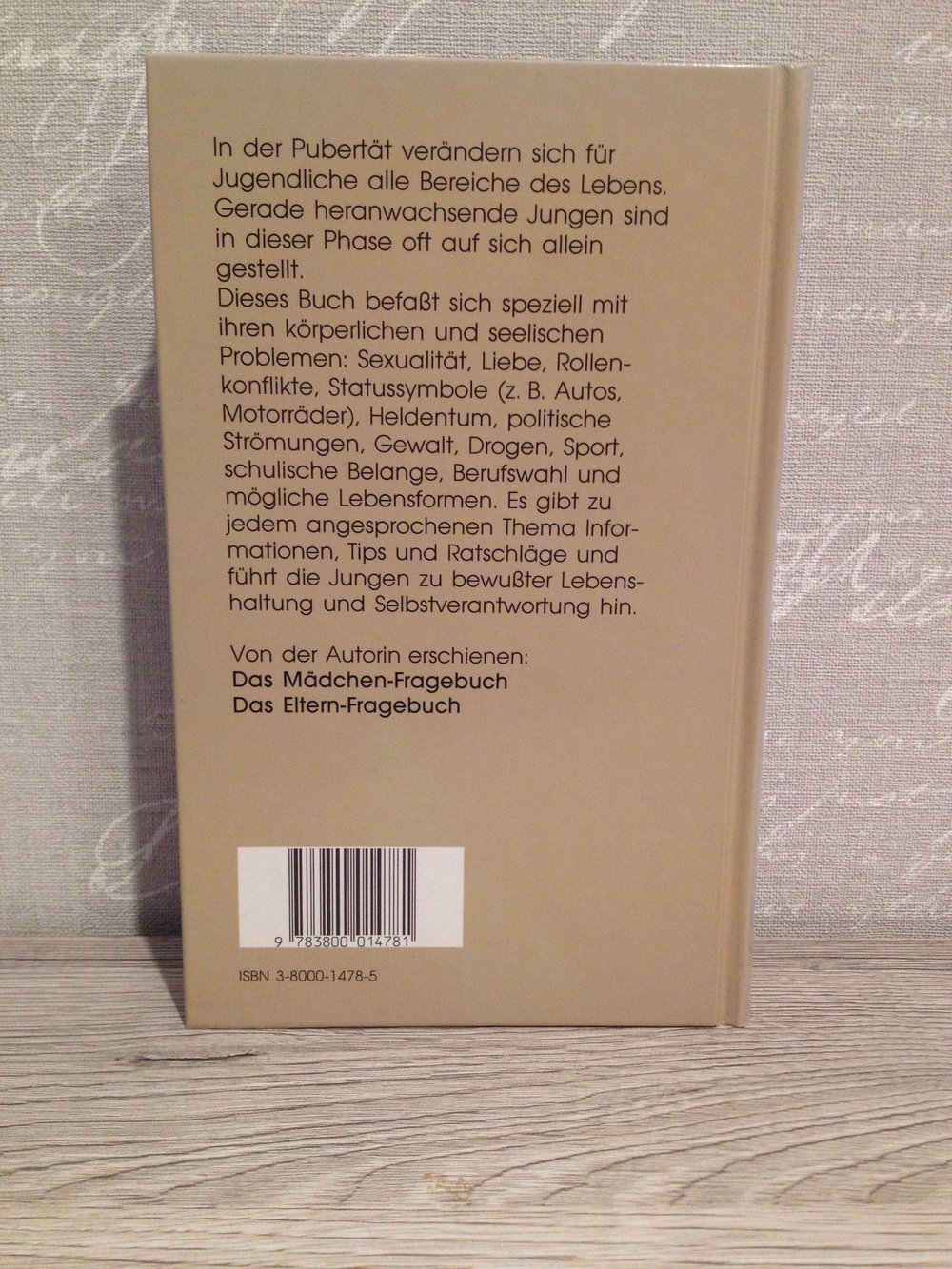 Das Jungen Frage Buch- wachsen und erwachsen werden 