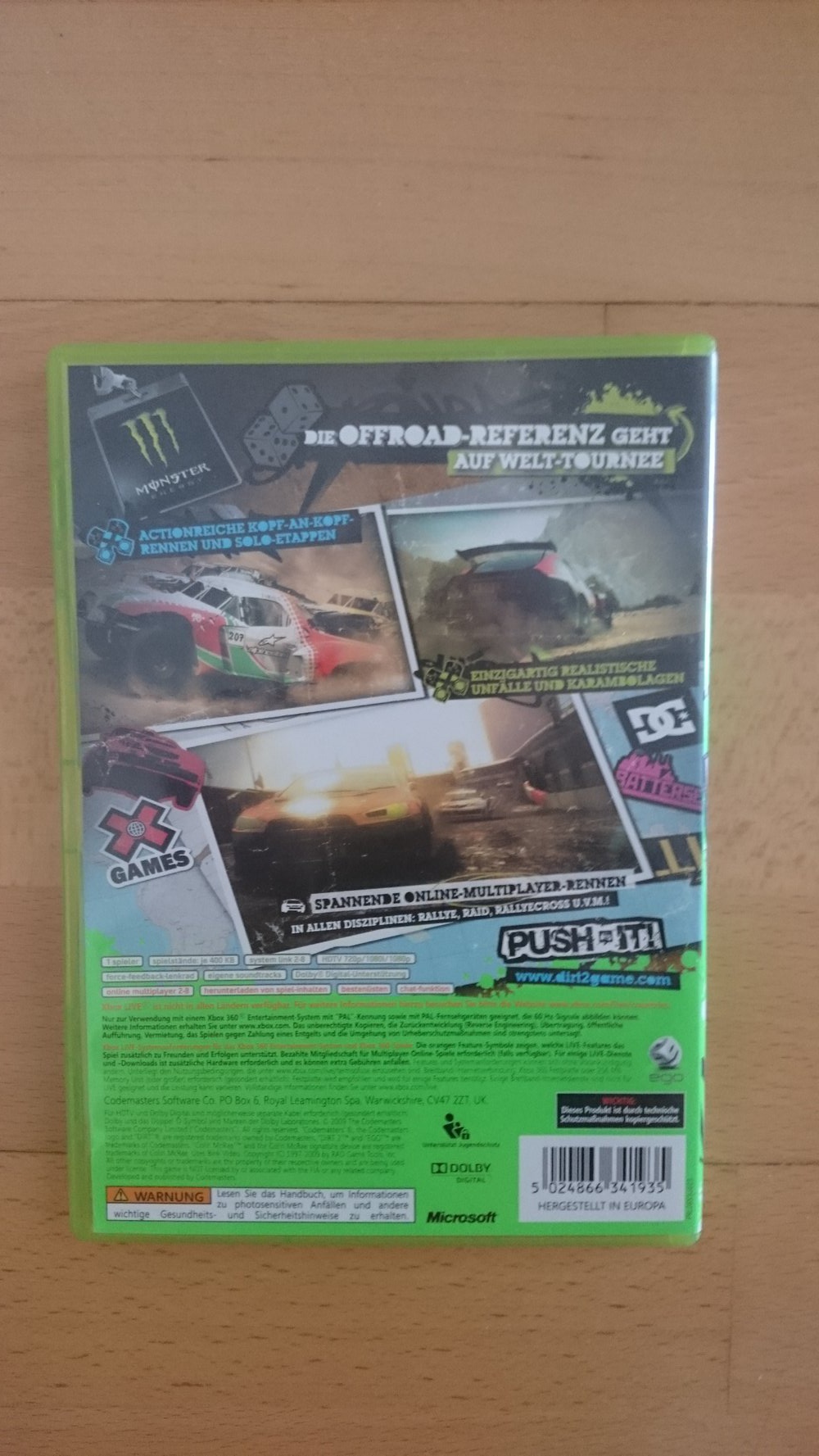 Colin Mc Rae Dirt 2 für Xbox 360