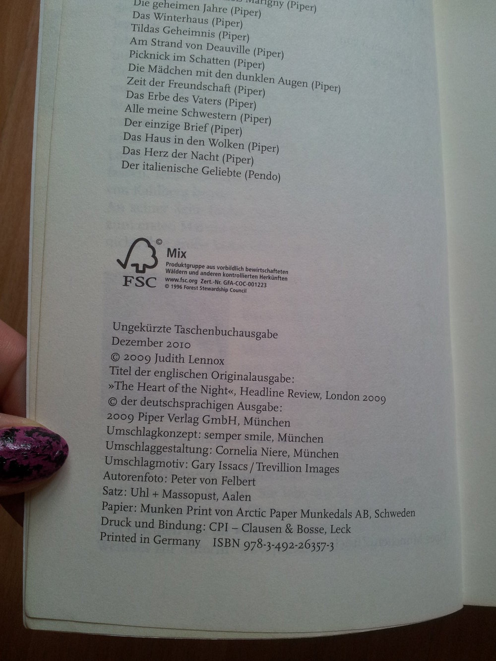 Buch - Das Herz der Nacht - Judith Lennox