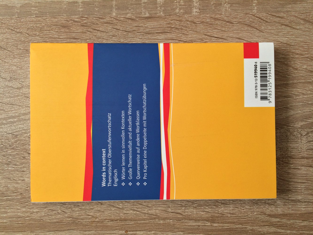 Words in Context, thematischer Oberstufenwortschatz - Englisch, Gymnasium