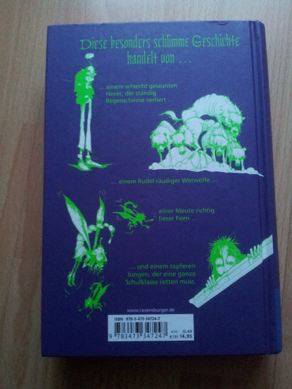  Buch - Miesel und die Gruselgrotte - Ian Ogilvy NEU 