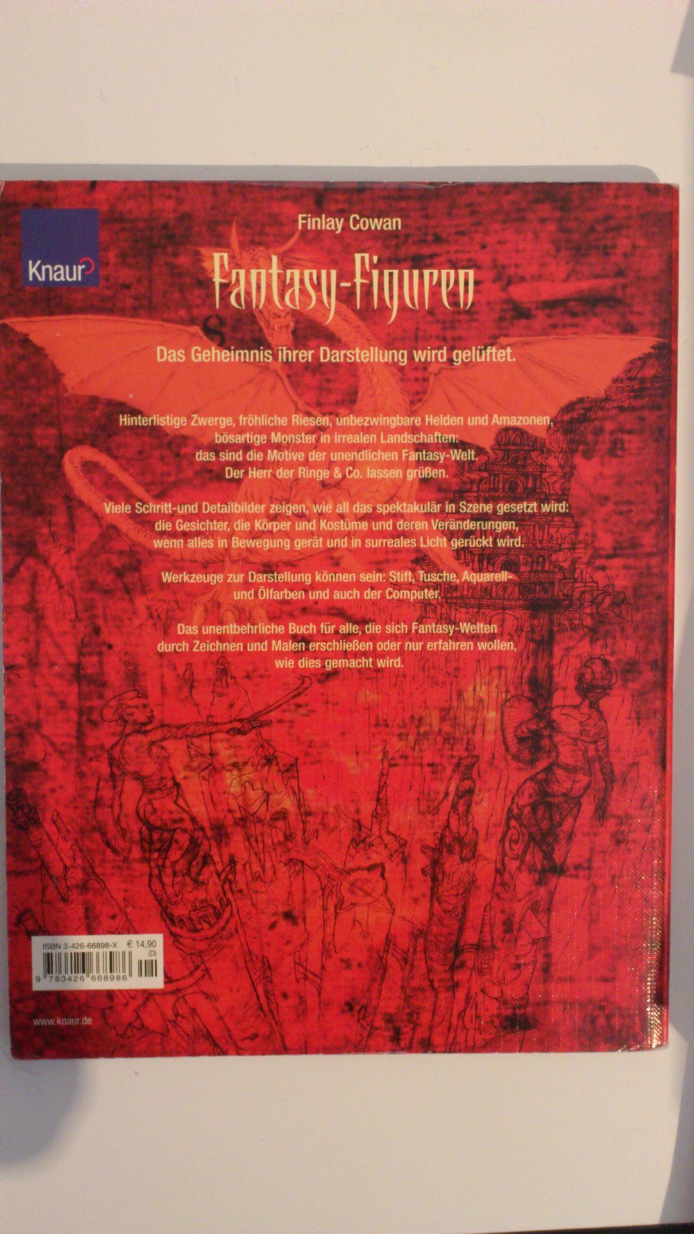 Intensivkurs Fantasy-Figuren zeichnen und malen -  Finlay Cowan