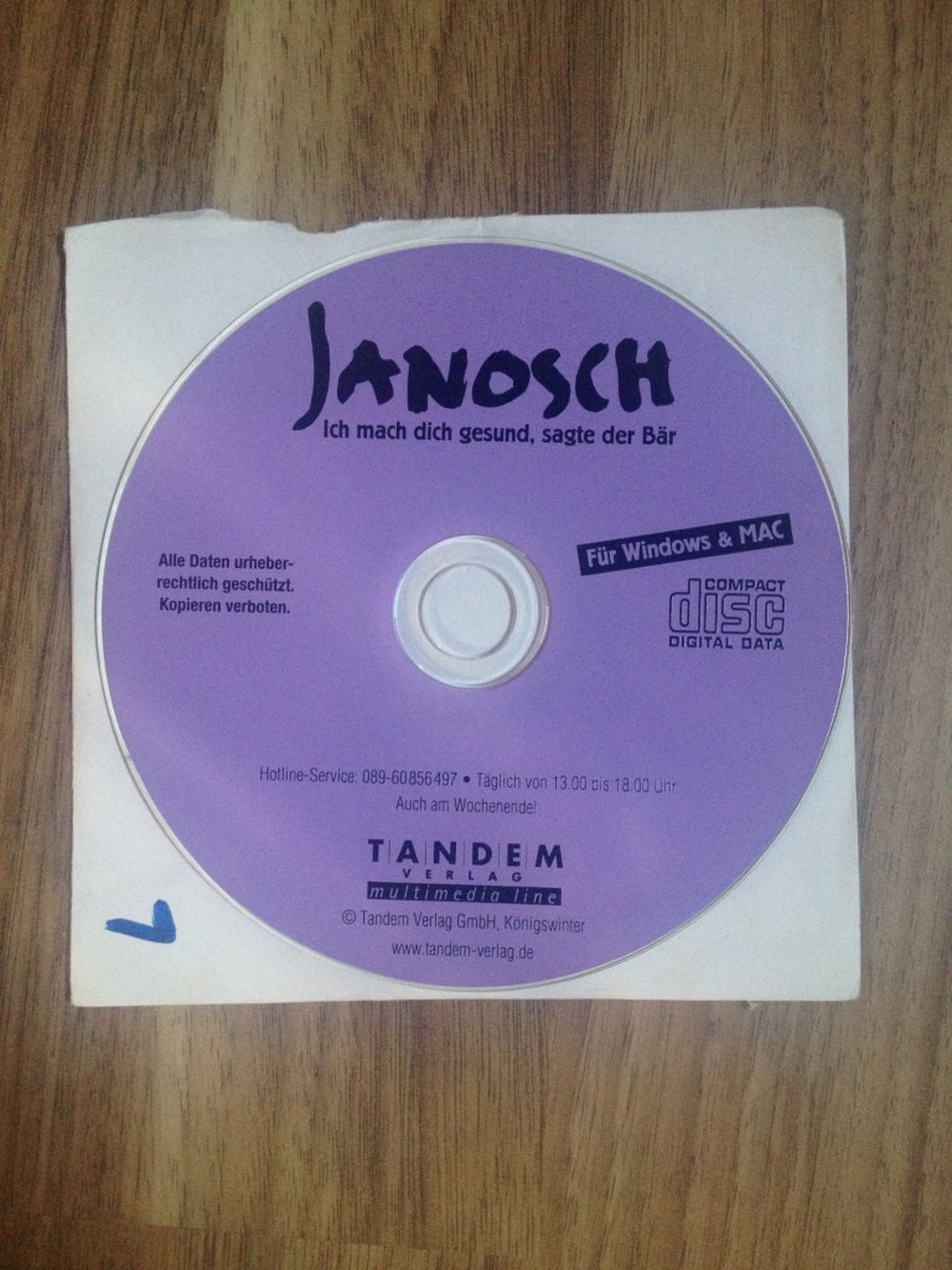 Janosch: Ich mach dich gesund, sagte der Bär