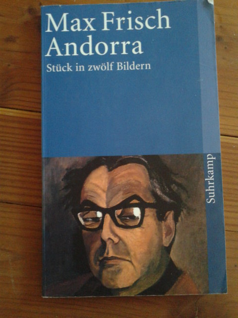 Max Frisch Andorra, Stück, Buch