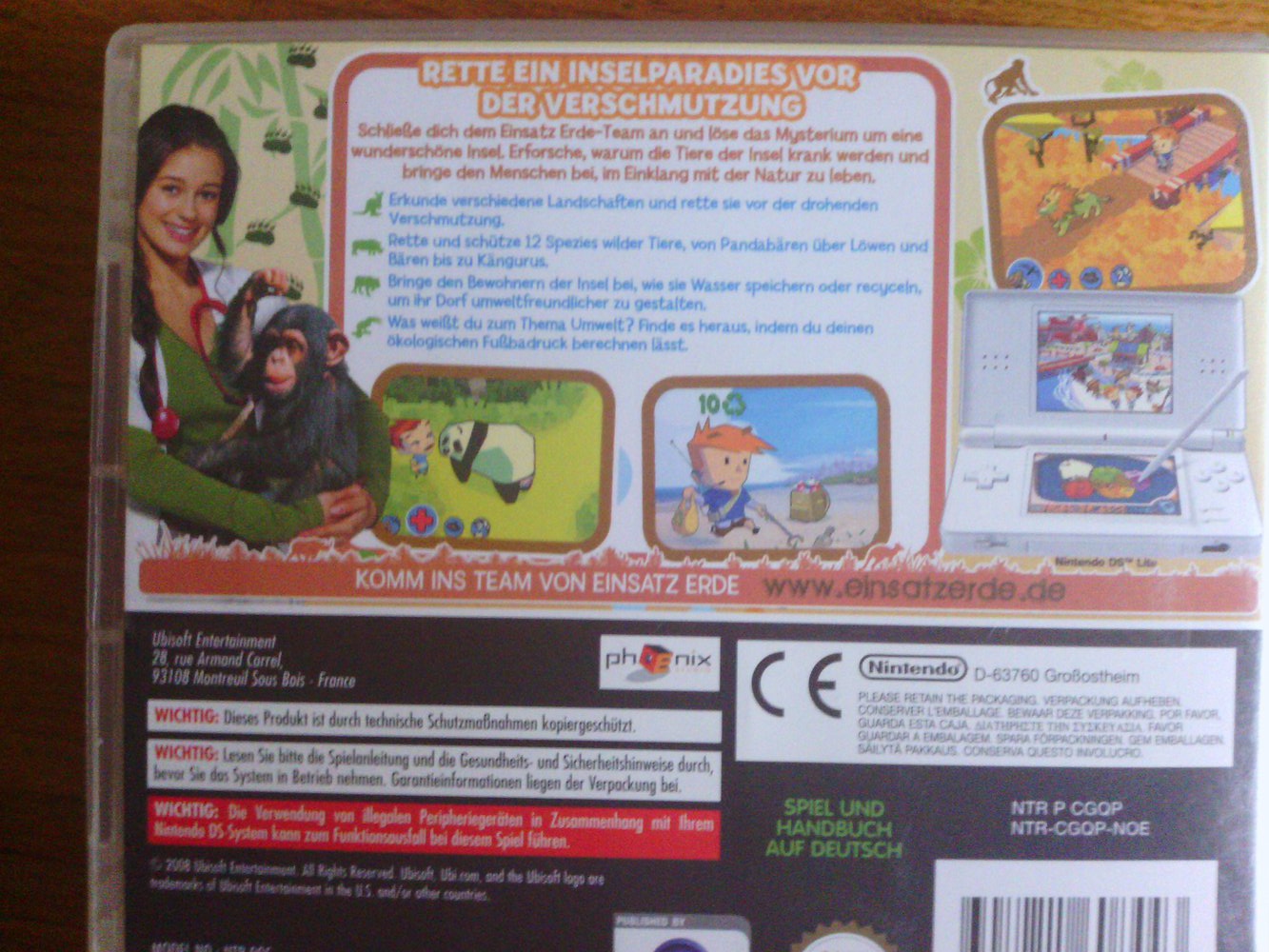 Einsatz Erde - Insel in Gefahr, für Nintendo DS