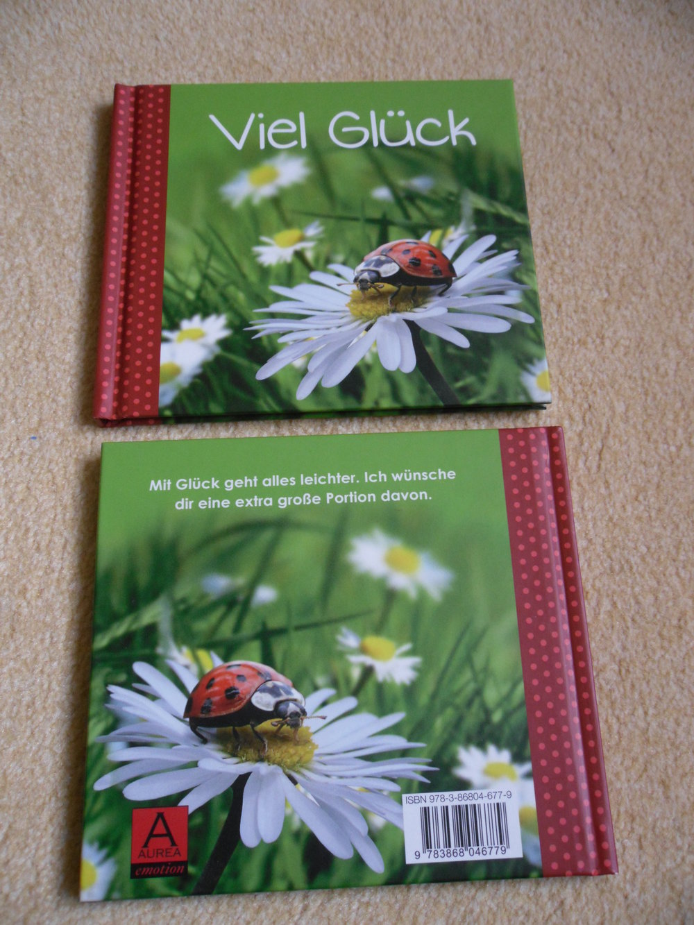 Geschenkbuch  'Viel Glück'