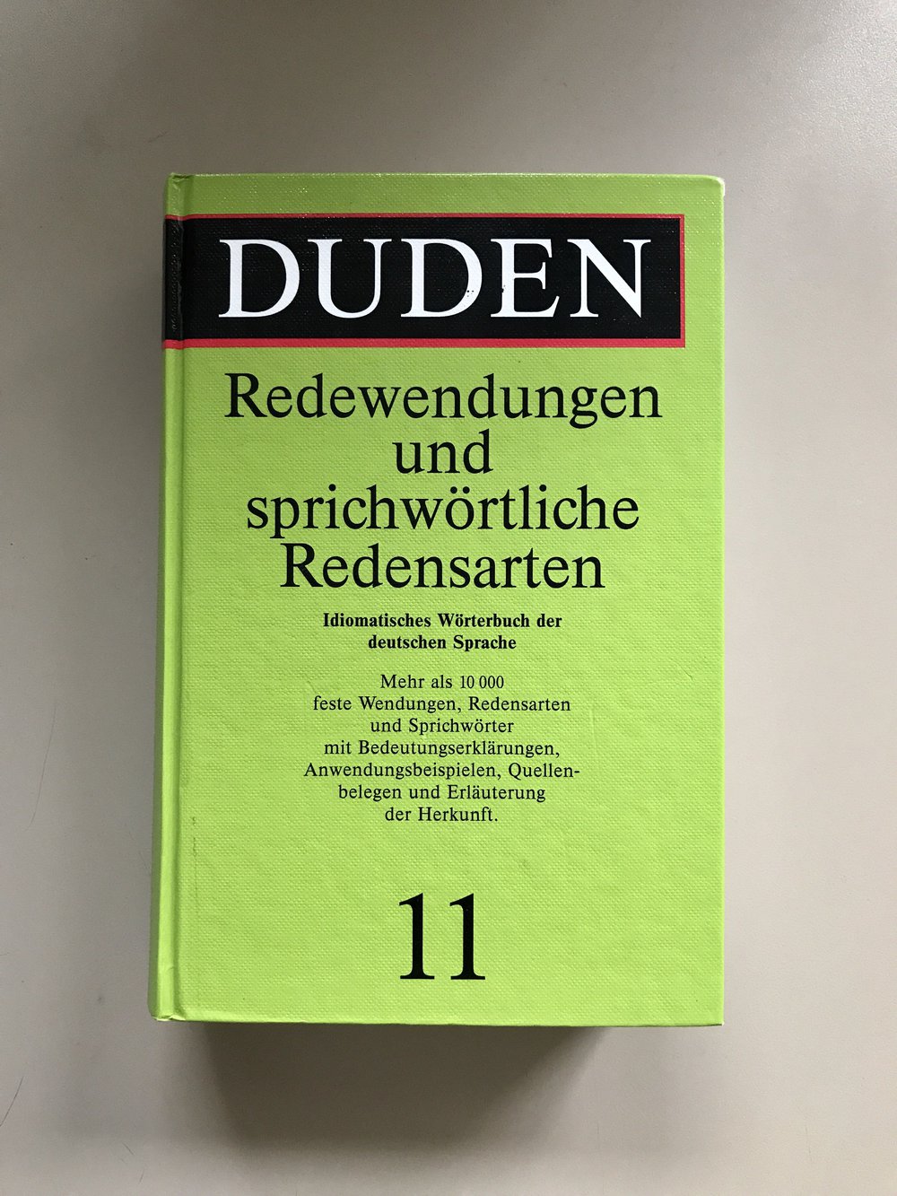 DUDEN REDEWENDUNGEN UND SPRICHWÖRTLICHE REDENSARTEN 