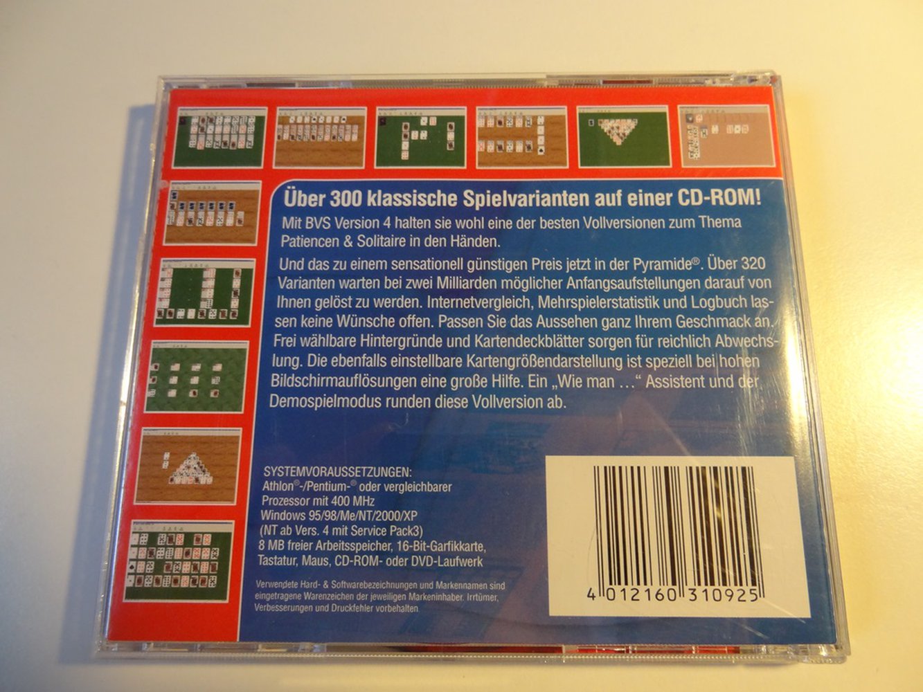 Patiencen & Solitaire 2 PC CD-ROM Spiel Computerspiel