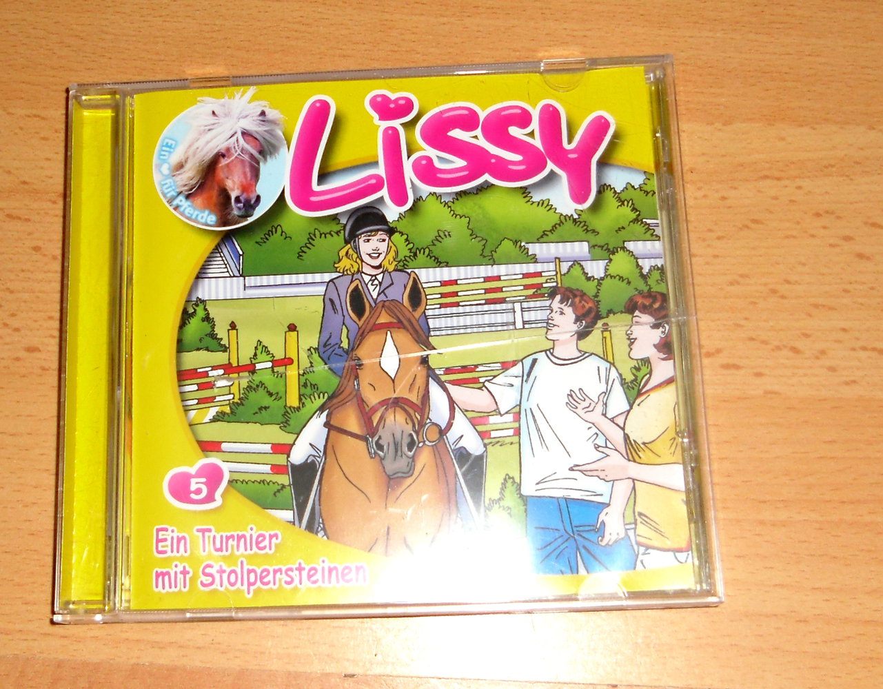 Lissy, Ein Herz für Pferde - Ein Turnier mit Stolpersteinen, 1 Audio-CD