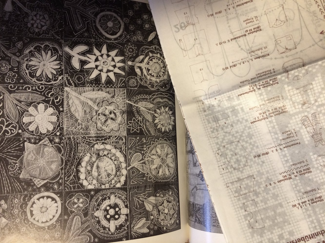 WERKBUCH für Mädchen mit Schnittübersicht