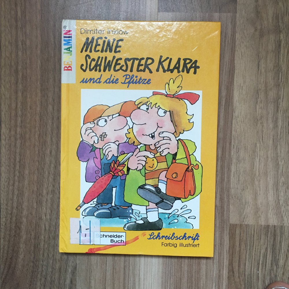 Meine Schwester Klara und die Pfütze