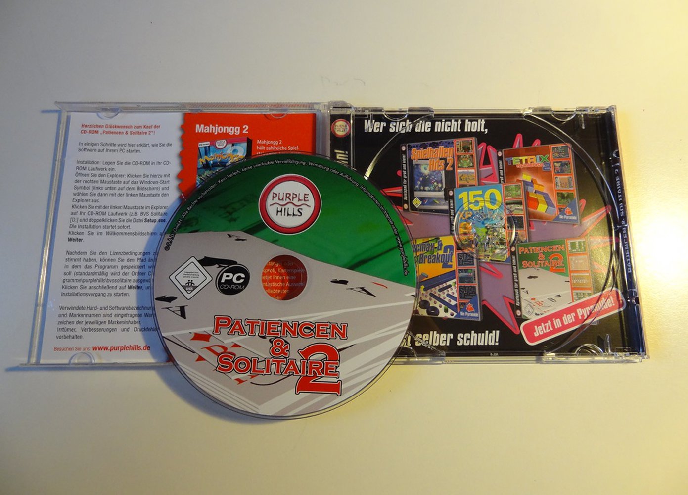 Patiencen & Solitaire 2 PC CD-ROM Spiel Computerspiel