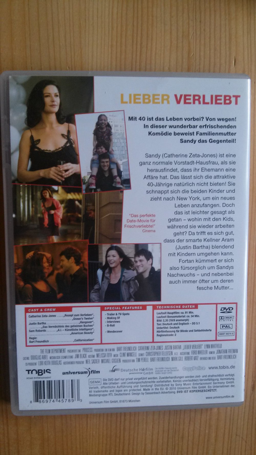 DVD Lieber verliebt, Komödie