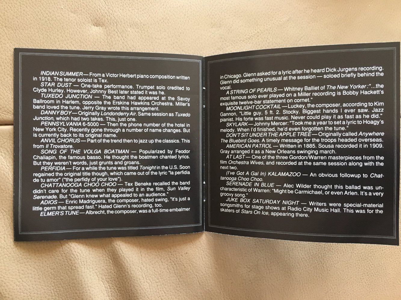 Doppelt CD von Jazz Legende Glenn Miller