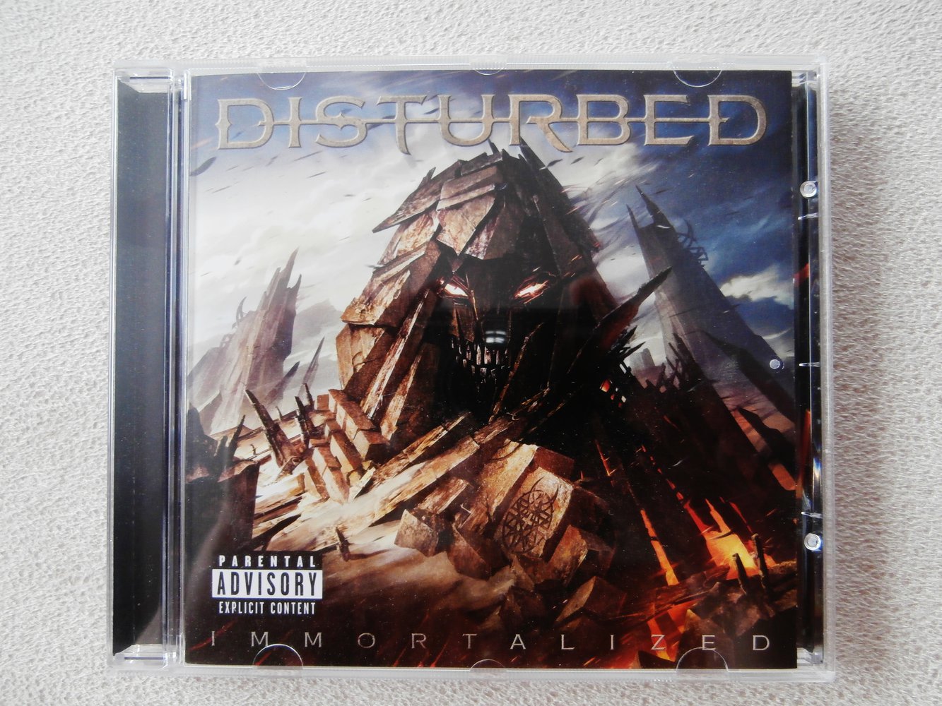 CD DISTRURBED IMMORTALIZED 