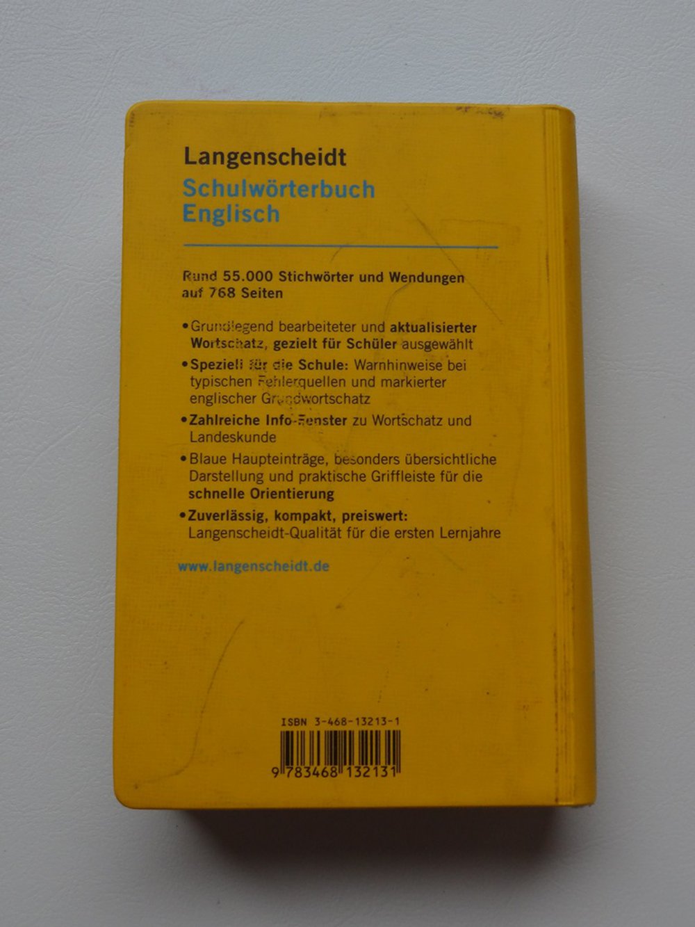 Langenscheidt Schulwörterbuch Englisch 