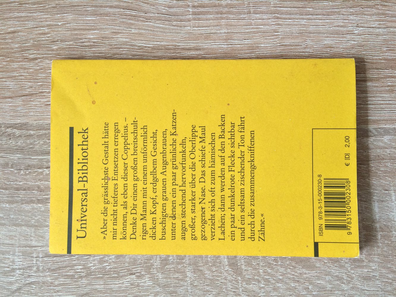 Der Sandmann - E.T.A. Hoffmann