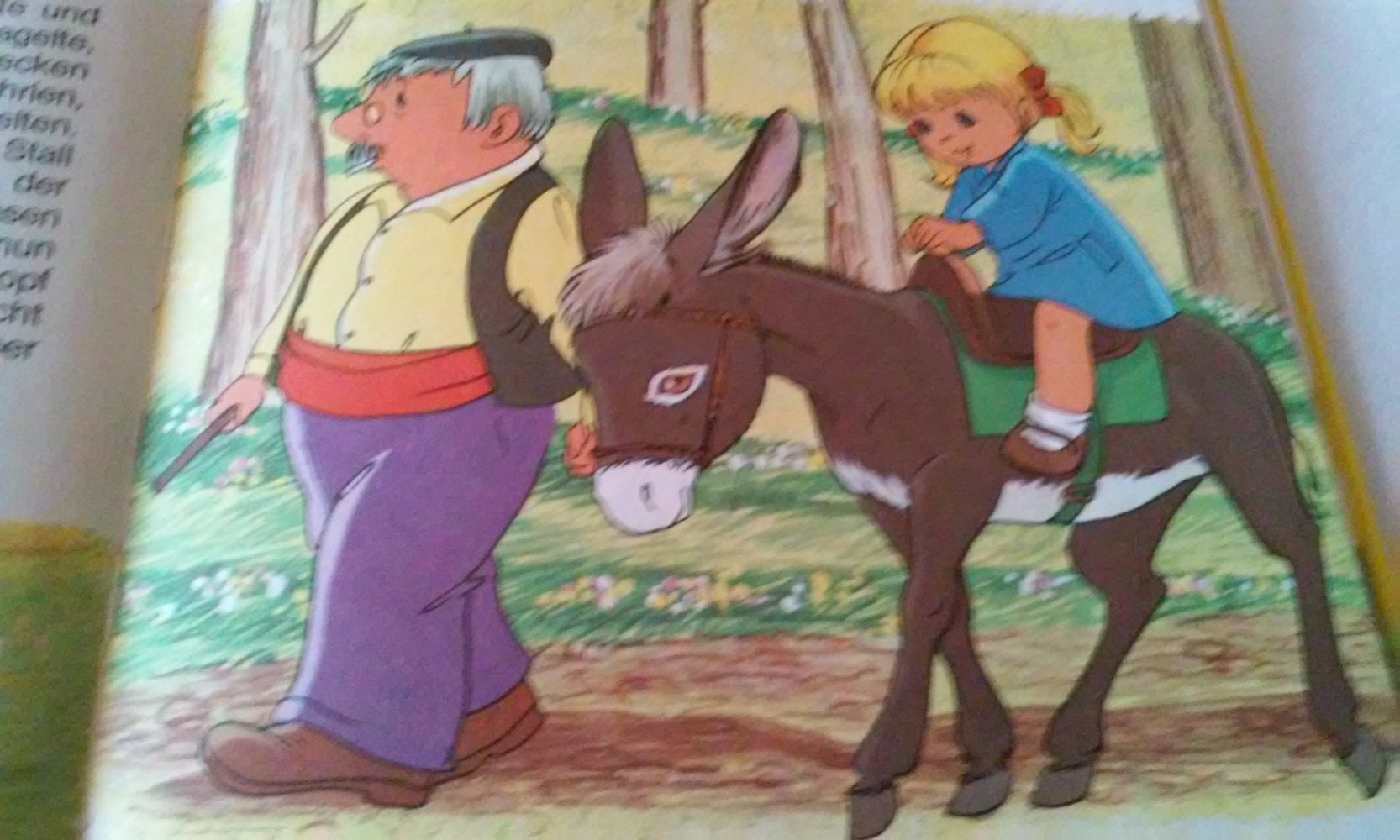 -Rarität- Freundschaft mit Tieren  Der Esel Kinderbuch -Rarität- vergriffen 