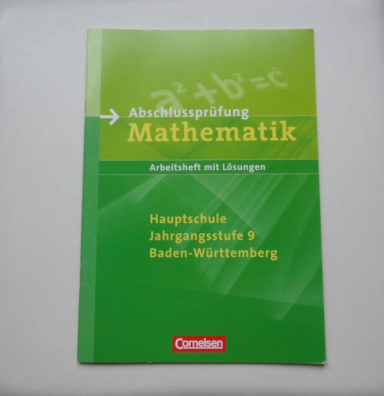 Abschlussprüfung Mathematik