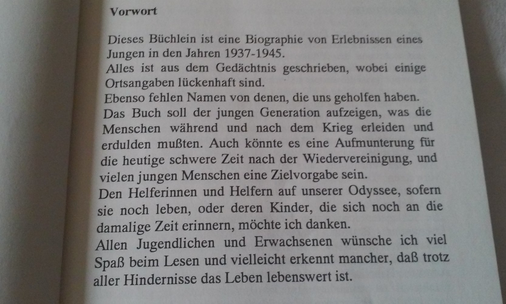 Einmal Bottrop - Oberschlesien und zurück. Erlebnisberichte eines Jungen in der Zeit von 1937-1945  +Rarität+  Sammlerstück