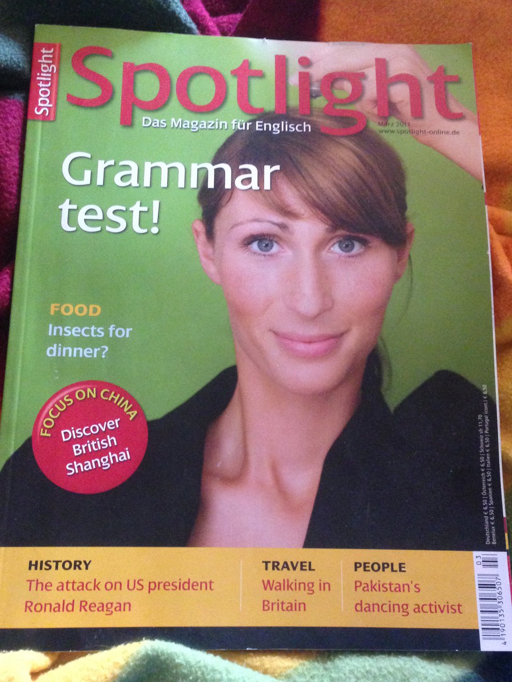 Spotlight. Das Magazin für Englisch. Grammar Test. 