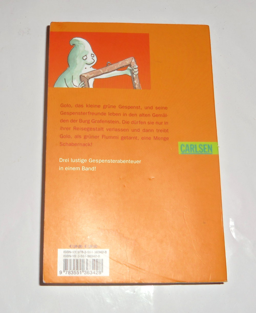 Golo, das grüne Gespenst: 3 Bücher in enem Band