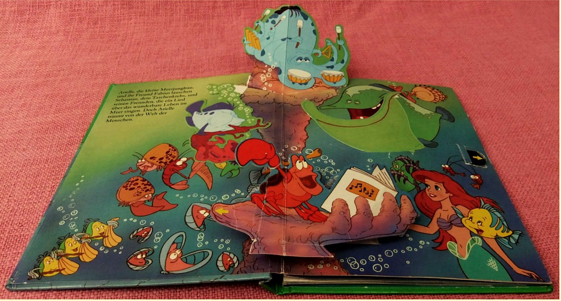 Arielle die Meerjungfrau - Pop-up- Buch von Walt Disney 