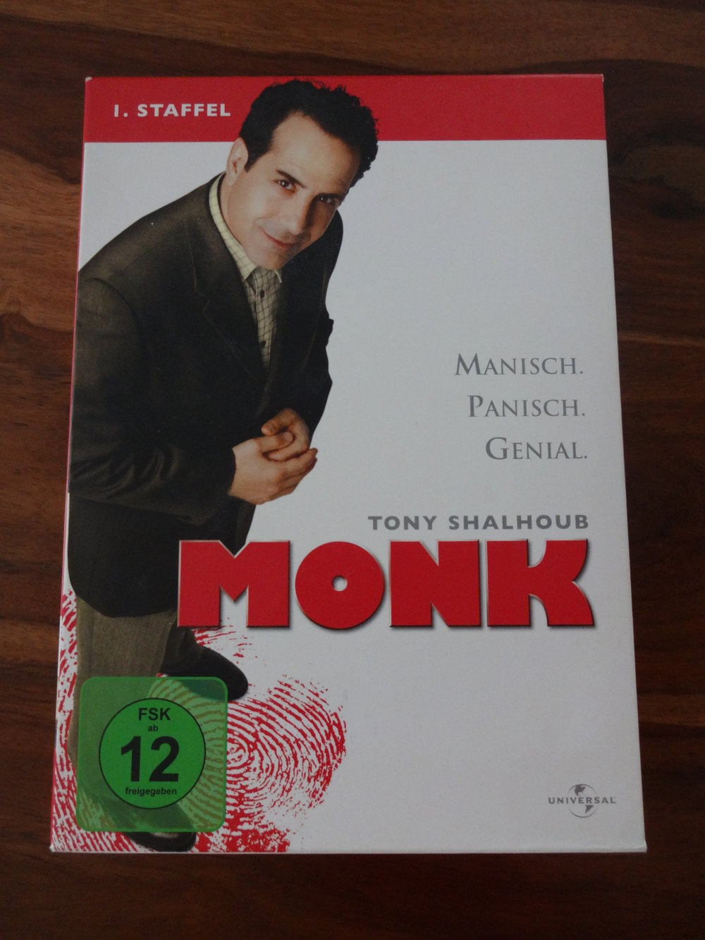 Monk Staffel 1 DVD Box
