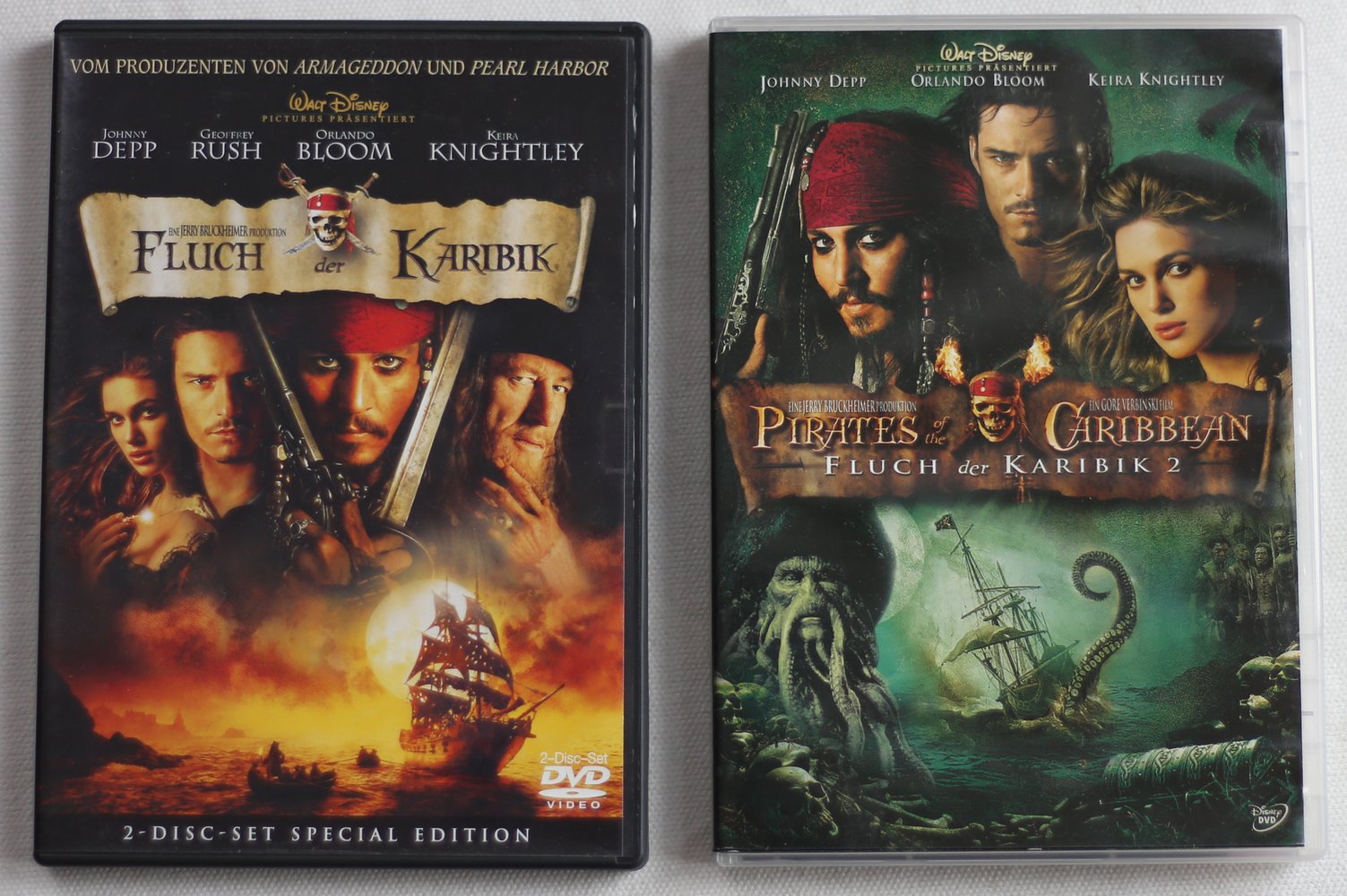 Fluch der Karibik Teil 1 und 2