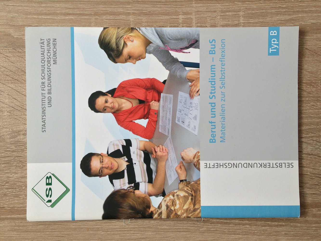 ISB Selbsterkundungsheft für das BuS-Modul, Materialien zur Selbstreflexion, Typ B