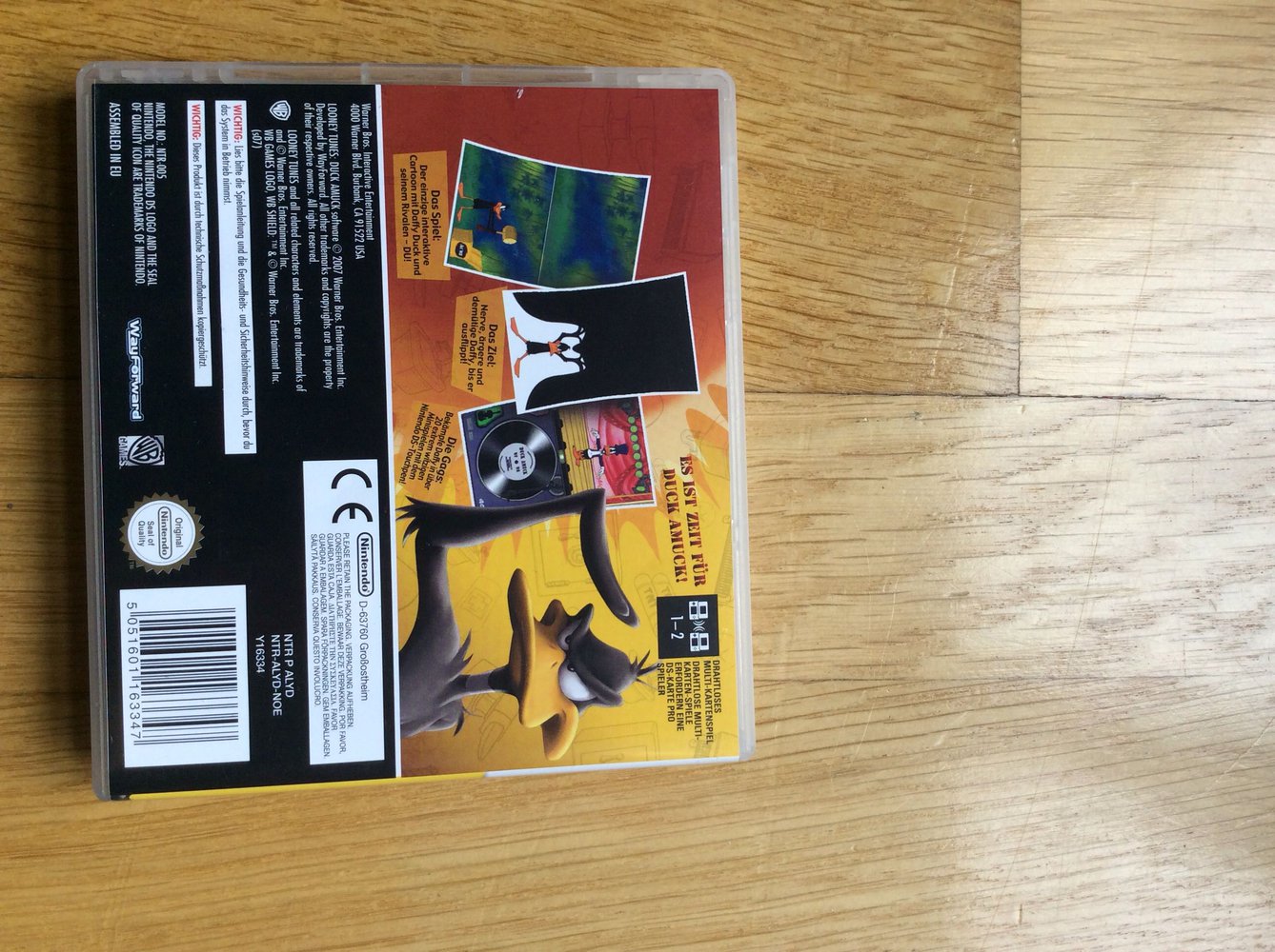 Duck Amuck Nintendo ds spiel mit Beschreibung 