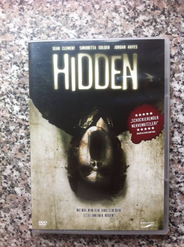 HIDDEN DVD horror von Antoine Thomas top Zustand!