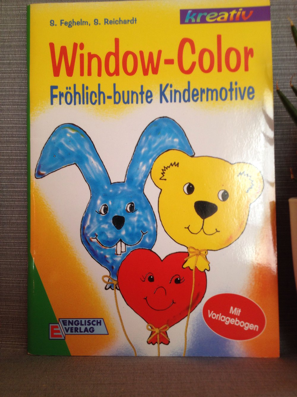 Window-color fröhlich bunte Kindermotive 