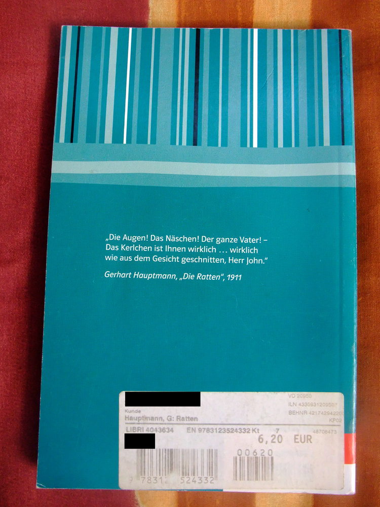 Gerhart Hauptmann - Die Ratten (Textausgabe mit Materialien) * Klassiker, Theater, Berlin, Tragikomödie *