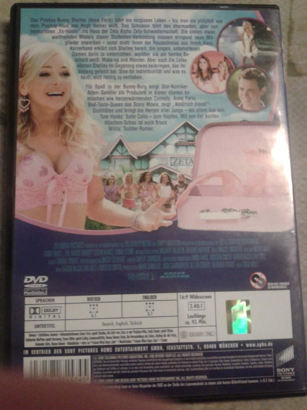 DVD House Bunny, Teenifilm, Komödie