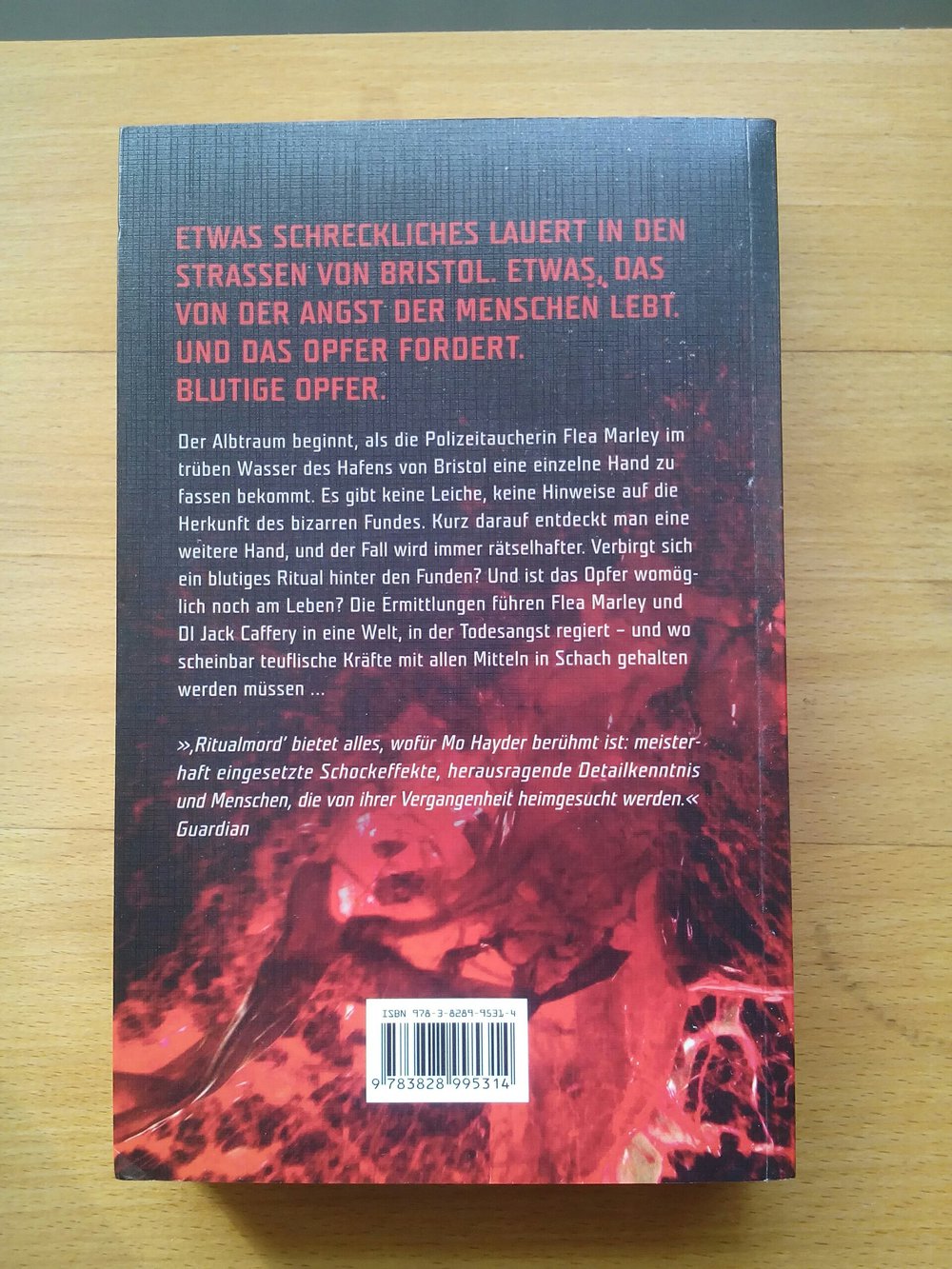 Thriller von Mo Hayder  - Ritualmord 