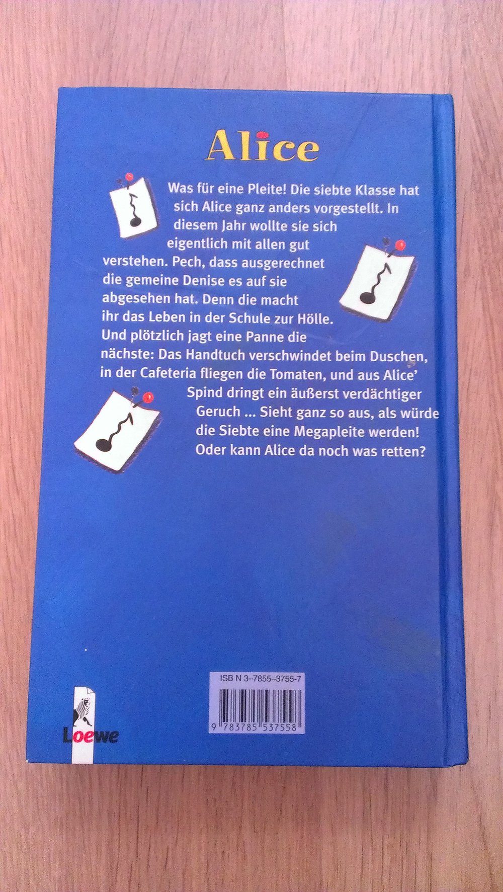 Jugendroman Pleiten, Pech und Alice von Phyllis Reynolds Naylor